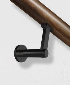 Mardeco S-Line 9030 Handrail Bracket Round Base - Wall Mount