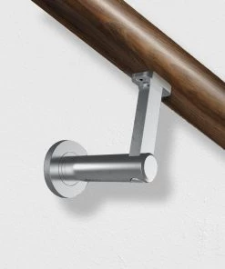 Mardeco S-Line 9030 Handrail Bracket Round Base - Wall Mount