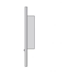 Mardeco Sliding Door Hardware & Flush Pulls BL8045B/105 Black Striker Box