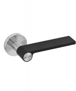 JNF 'Outline' Lever Handle On Standard Rose Stainless Steel