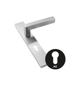 JNF IN.03.008 Plate With Spring For European Cylinder (230x40mm) Door Handles & Accessories
