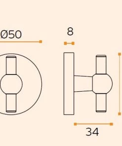 JNF IN.04.111 Privacy Turn TRAIN With Or Without Colour Indication Door Handles & Accessories