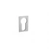 JNF Door Handles & Accessories Q01S Square Rose EVEN LESS Without Spring (25x25x1mm)