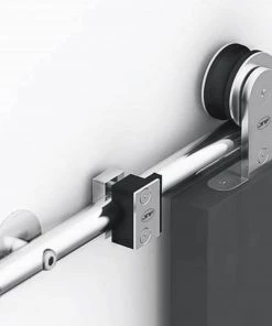 JNF IN.15.123K Sliding Door Kit For 600 - 900 Wide Wooden Doors, Maximum Weight Door 60 Kg