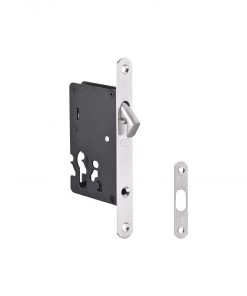 JNF Sliding Door Hardware & Flush Pulls IN.20.922 Lock For Sliding Doors Euro Lock SS