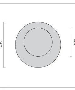 Sliding Door Hardware & Flush Pulls IN 16 316 JNF End Pull