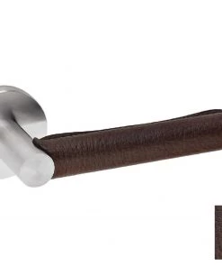 Door Handles & Accessories JNF Door Handle SKIN - Stainless Steel And Leather