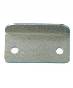 Mardeco LC81688ST L Type Stiker Plate, Steel Nickel Plated 30 X 15 X 8 Mm