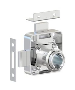 Mardeco LCA-628-22-01 Two Way Cupboard Door Lock Housing Cabinet Locks