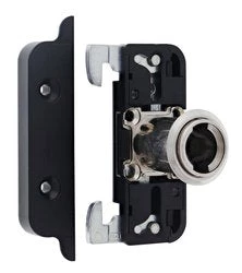 Mardeco Cabinet Locks LCA-636V-22-01 Double Door Tambour Door Lock Housing