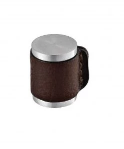 JNF Door Stops SR.13.006 Natural Leather Door Stop Stainless Steel