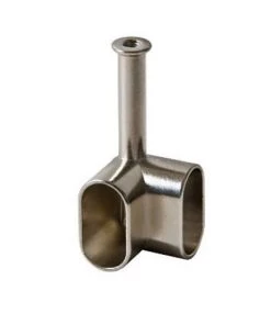 Mardeco WF88013 Tube Support- 90 Degree Cabinet Hardware & Wardrobe Fittings