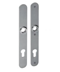 JNF Door Handles & Accessories IN.03.051.85 Security Plate For European Cylinder (255x30mm)