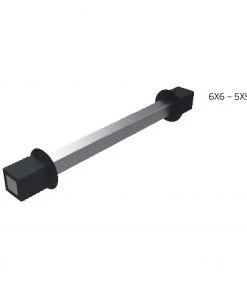 JNF IN.08.R5 Reducting Spindle For Bathroom Snibs (6mm To 5mm) Door Handles & Accessories