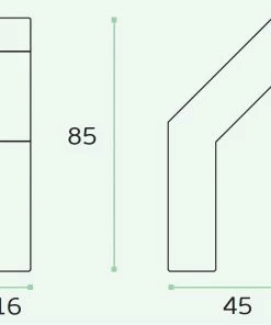 JNF Hooks IN.14.601 Hook (Aluminium)