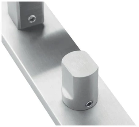 JNF IN.03.008 Plate With Spring For European Cylinder (230x40mm) Door Handles & Accessories